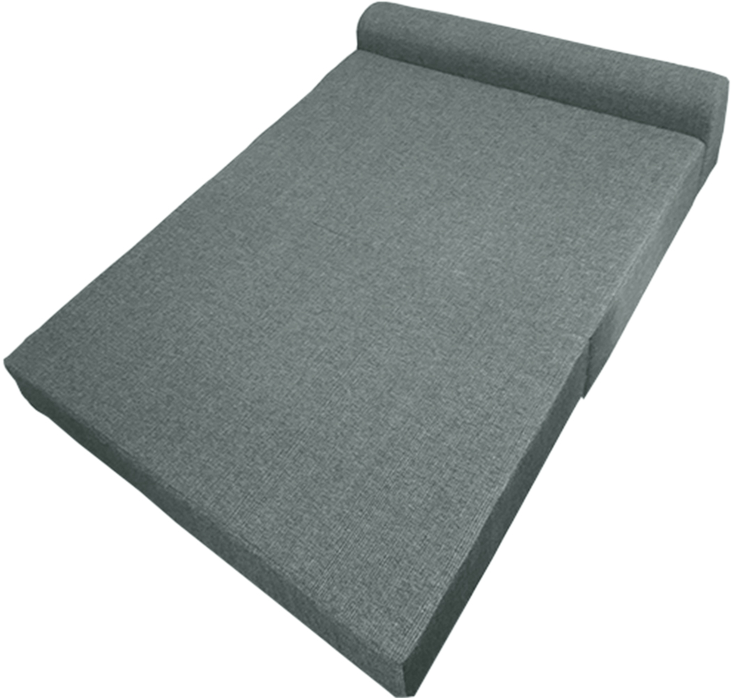 Canapé-lit «Niko», 2 places, Lo142 x La 82 x H 84 cm, gris